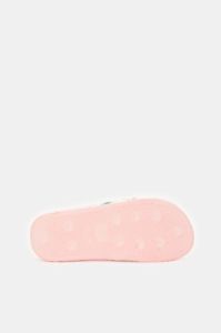 Women Pink Print Slides sold by Redtag