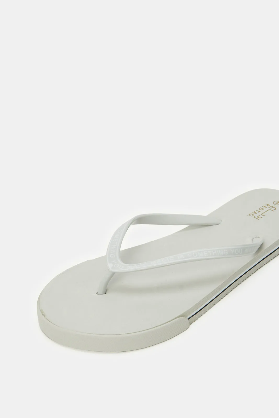 Women Grey Flip Flop sold by Redtag product image thumbnail 3