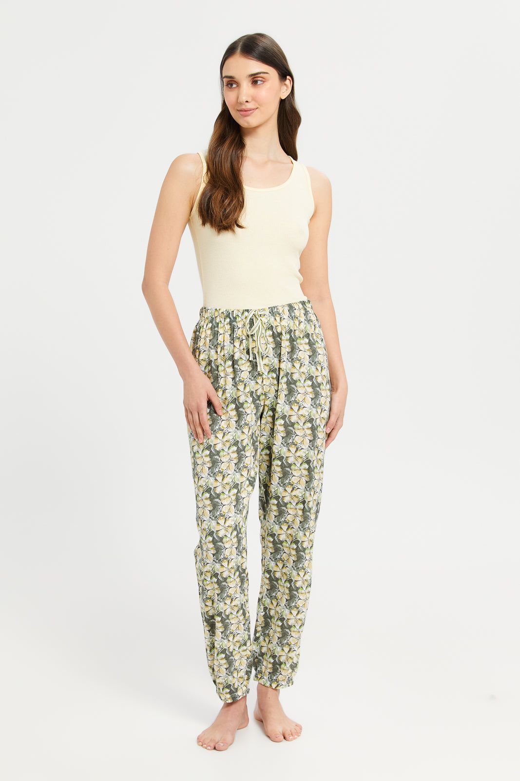 Women Green Printed Pyjama Bottom sold by Redtag product image thumbnail 2