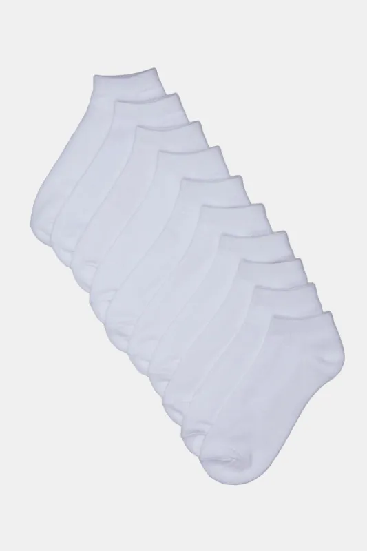 Women Basic White Ankle Socks (Pack Of 5) sold by Redtag