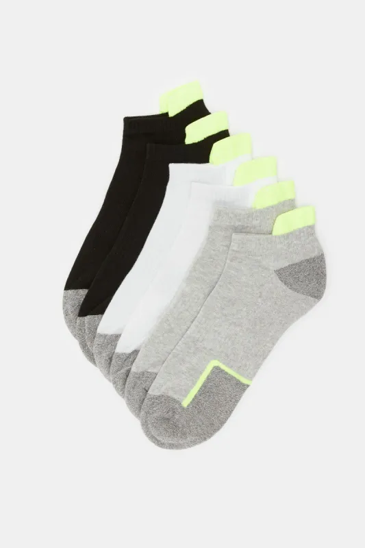 Men Assorted Trainer Socks Set (3 Pairs) sold by Redtag
