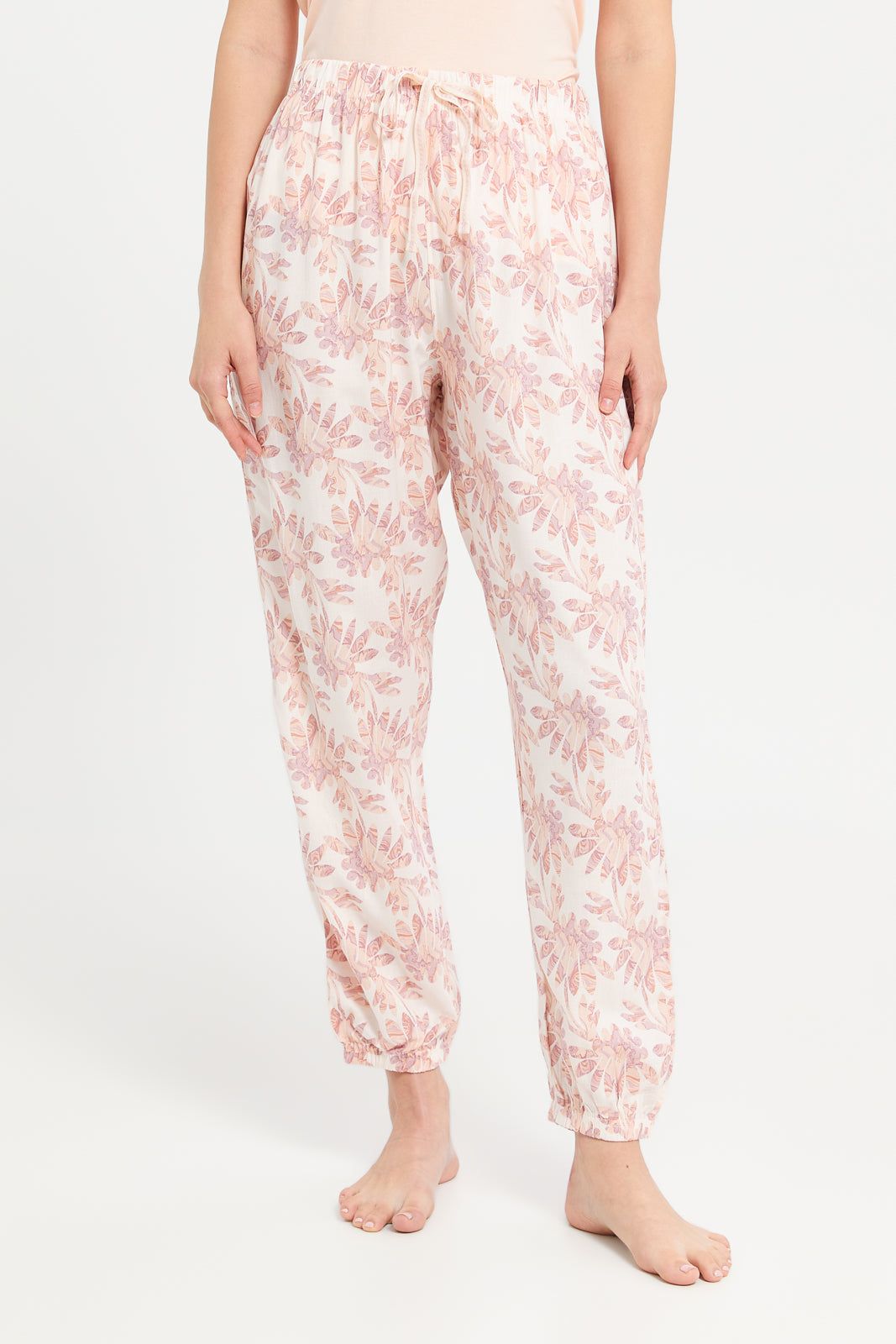 Women Pink Printed Print Pyjama Set (2 Piece) sold by Redtag product image thumbnail 3