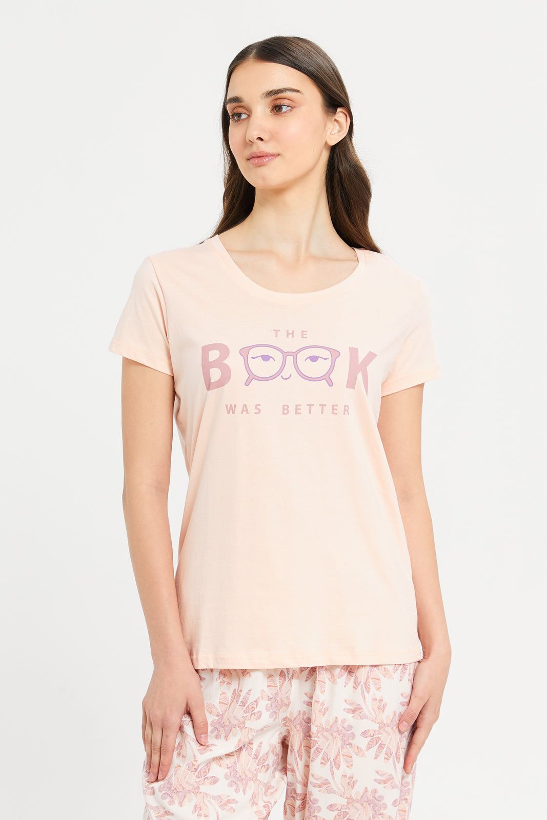 Women Pink Printed Print Pyjama Set (2 Piece) sold by Redtag product image thumbnail 2