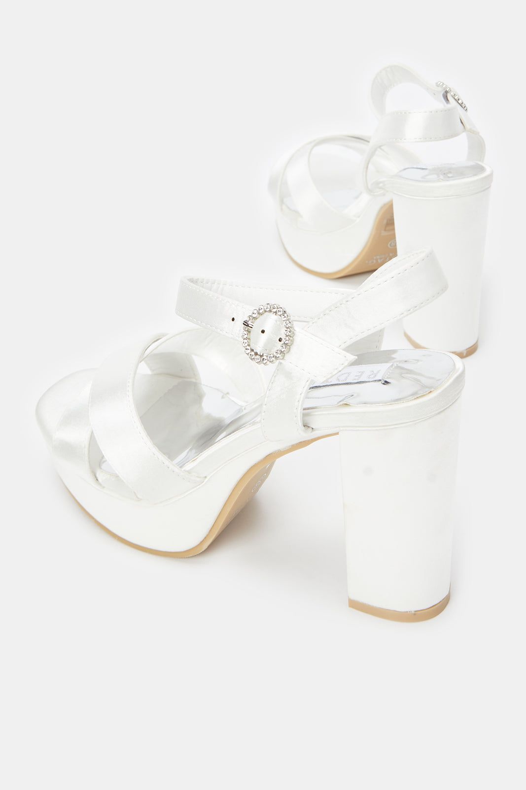 Women Silver Platform Sandal sold by Redtag product image thumbnail 4