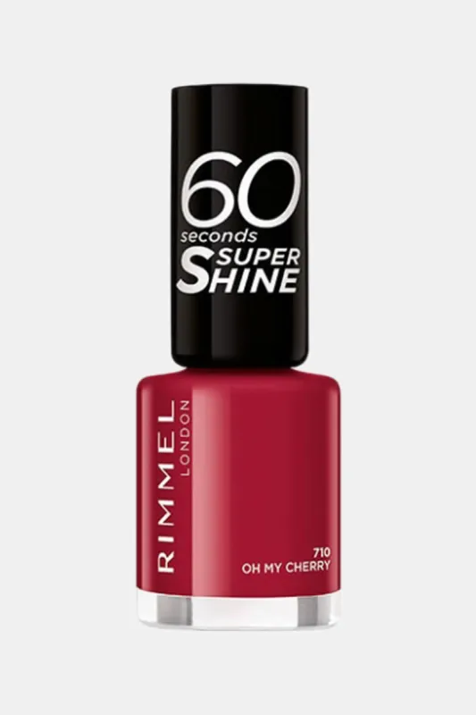 Rimmel London 60 Seconds Super Shine 710-Oh My Cherry sold by Redtag