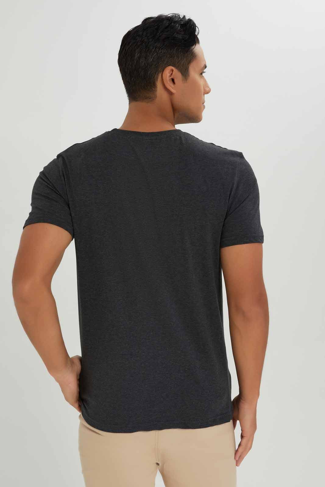 Men Charcoal RATM Black T-Shirt sold by Redtag product image thumbnail 3