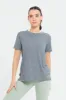 Women Grey Performance Active T-Shirt sold by Redtag