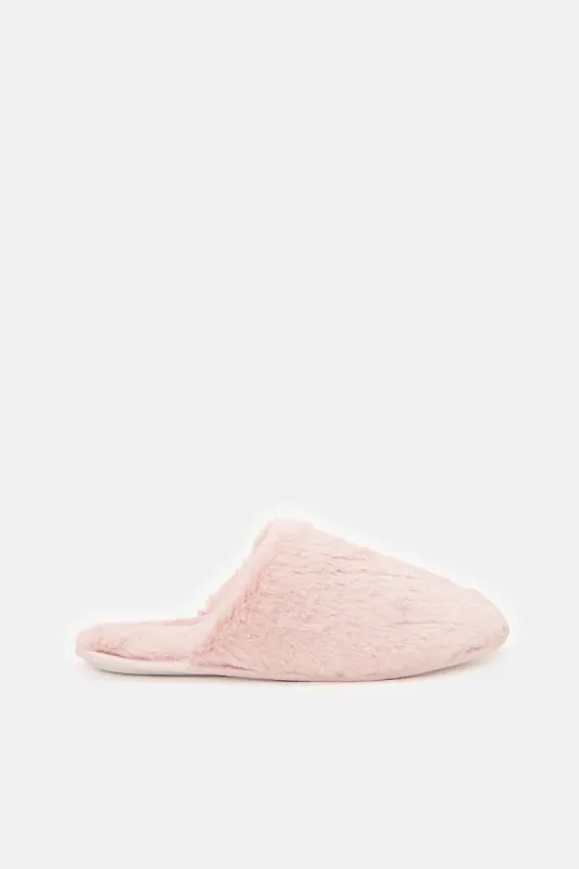 Women Pink Closed Toe Slippers sold by Redtag