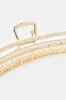Women Gold Embellished Hair Claw sold by Redtag