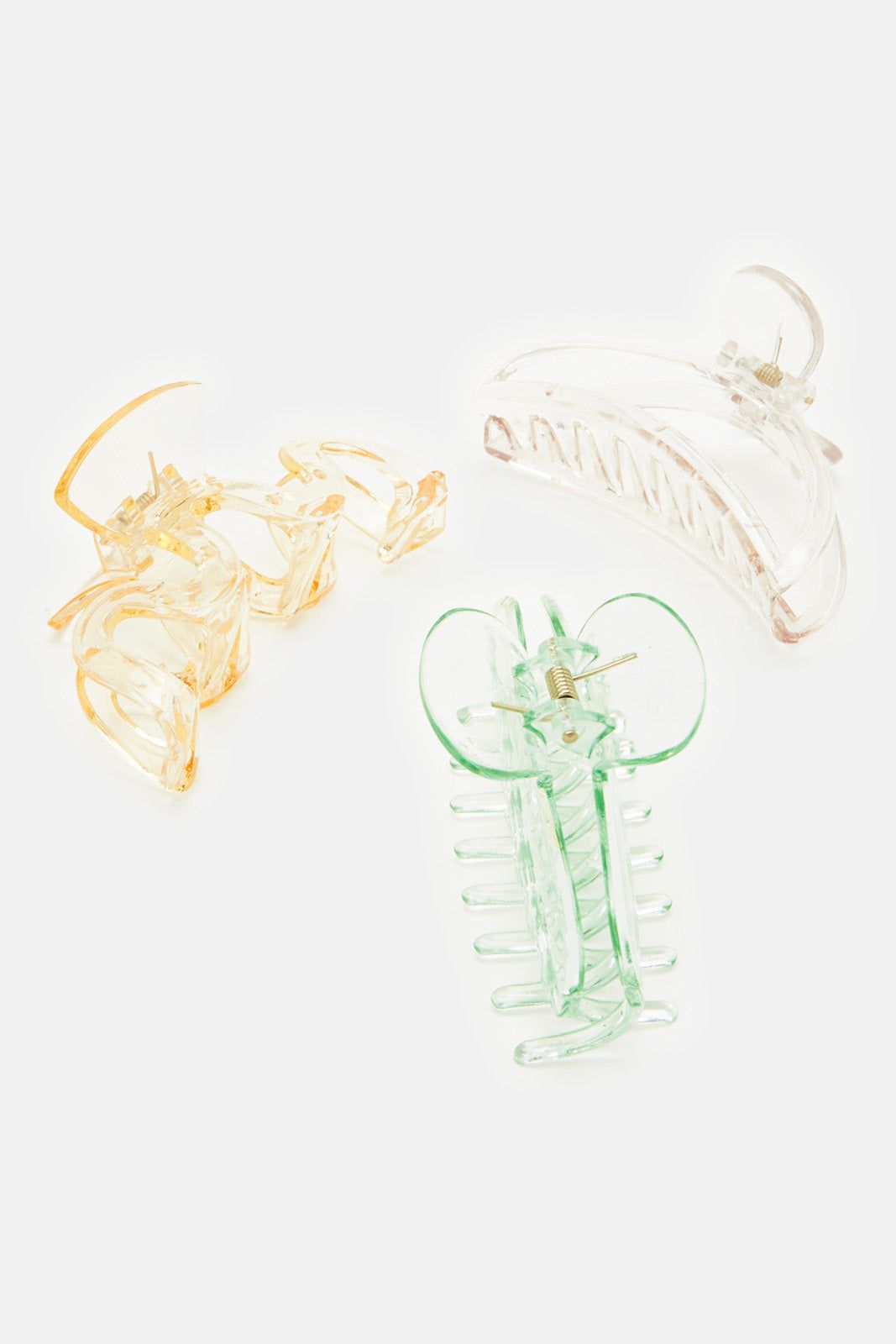 Women Assorted Hair Claw (Pack of 3) sold by Redtag product image thumbnail 3