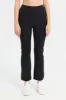 Women Black Straight Leg  Performance Pants sold by Redtag