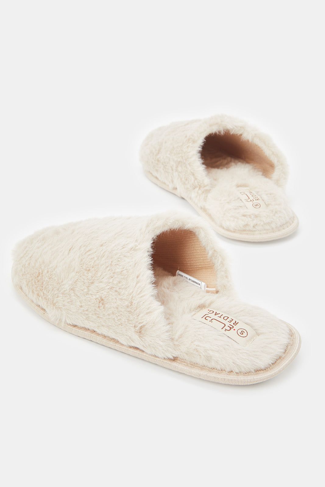 Women Beige Closed Toe Slippers sold by Redtag product image thumbnail 4