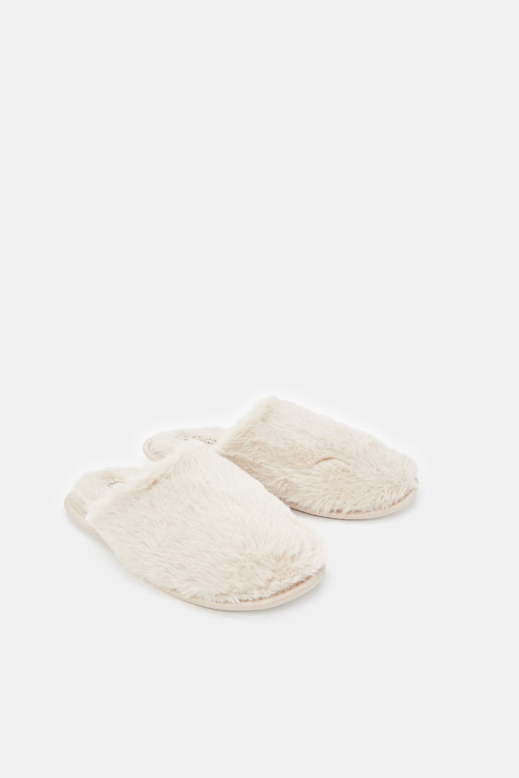 Women Beige Closed Toe Slippers sold by Redtag product image thumbnail 2