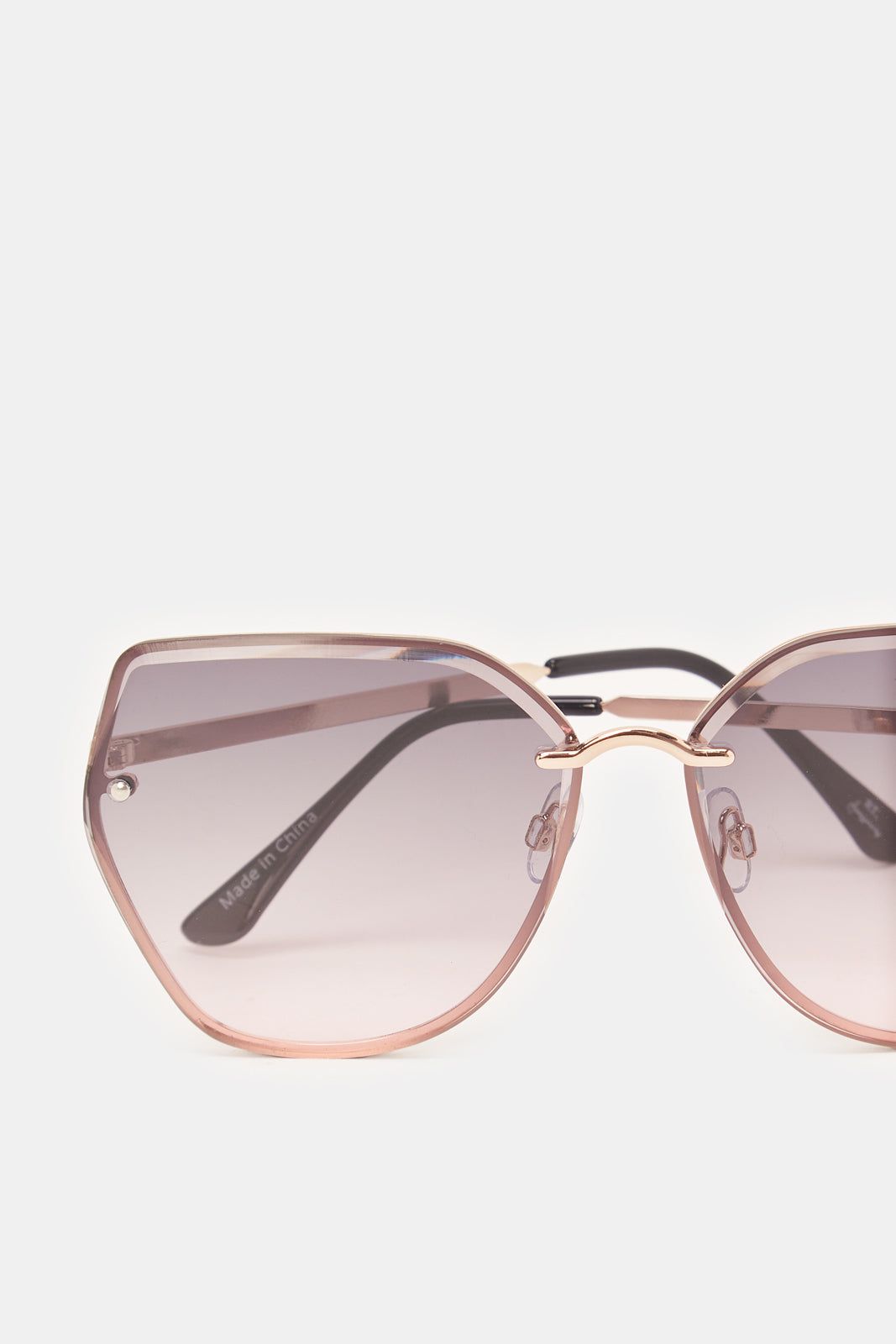 Women Lilac Oversized Sunglasses sold by Redtag product image thumbnail 4