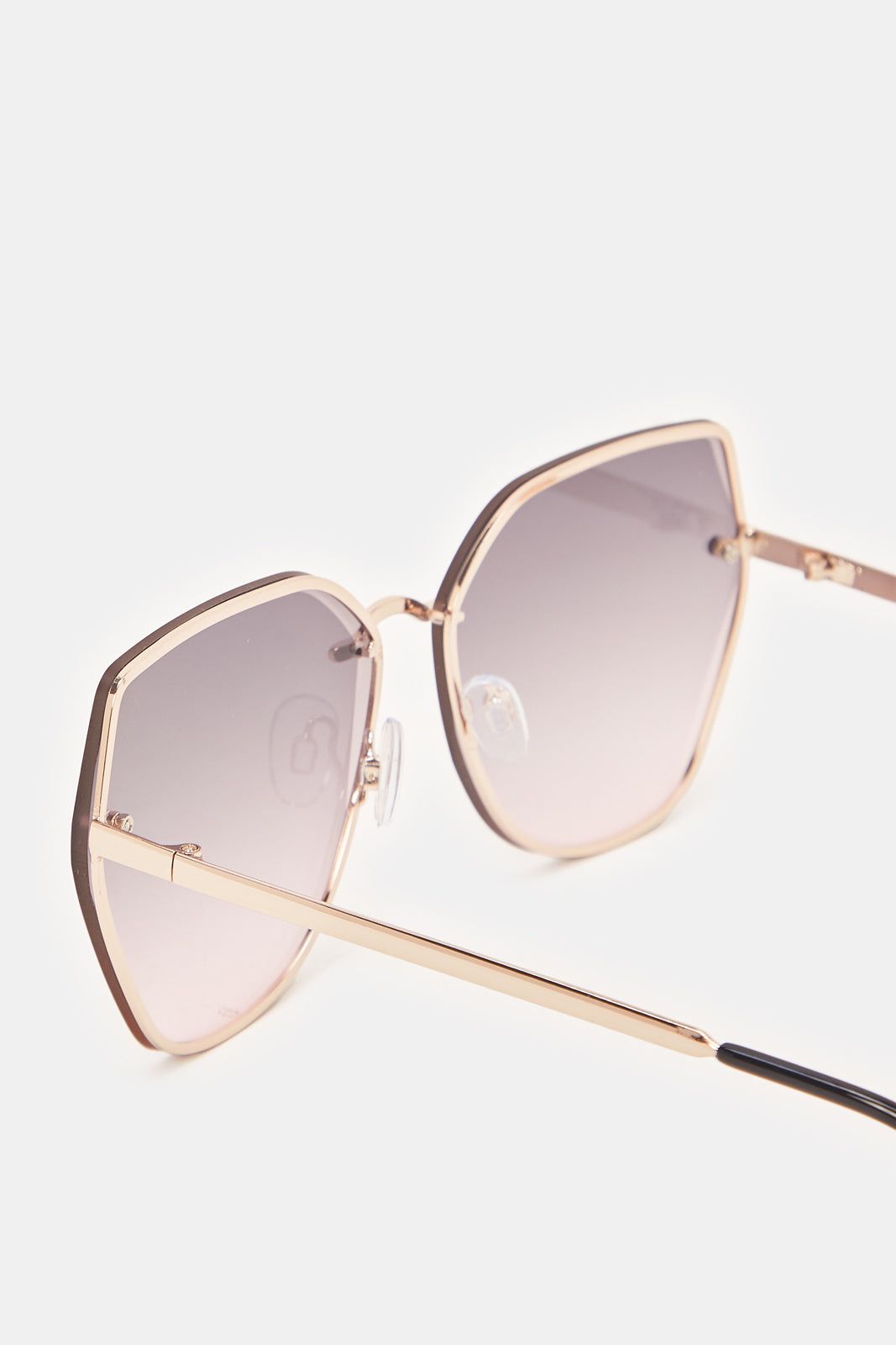 Women Lilac Oversized Sunglasses sold by Redtag product image thumbnail 2