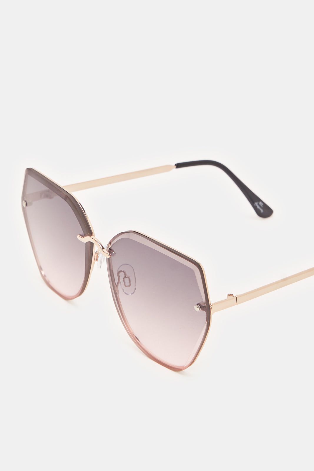 Women Lilac Oversized Sunglasses sold by Redtag product image thumbnail 3