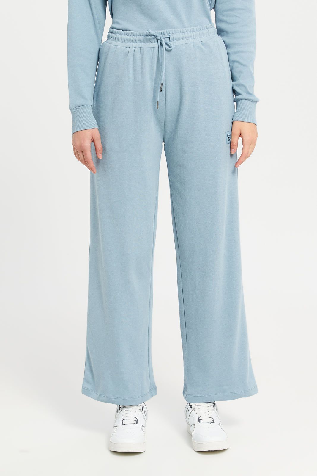 Women Blue Wide Wide Leg Pants sold by Redtag