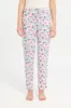 Women White Printed Pyjama Set (2 Piece) sold by Redtag