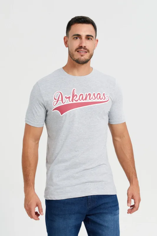 Grey Graphic T-Shirt sold by Redtag