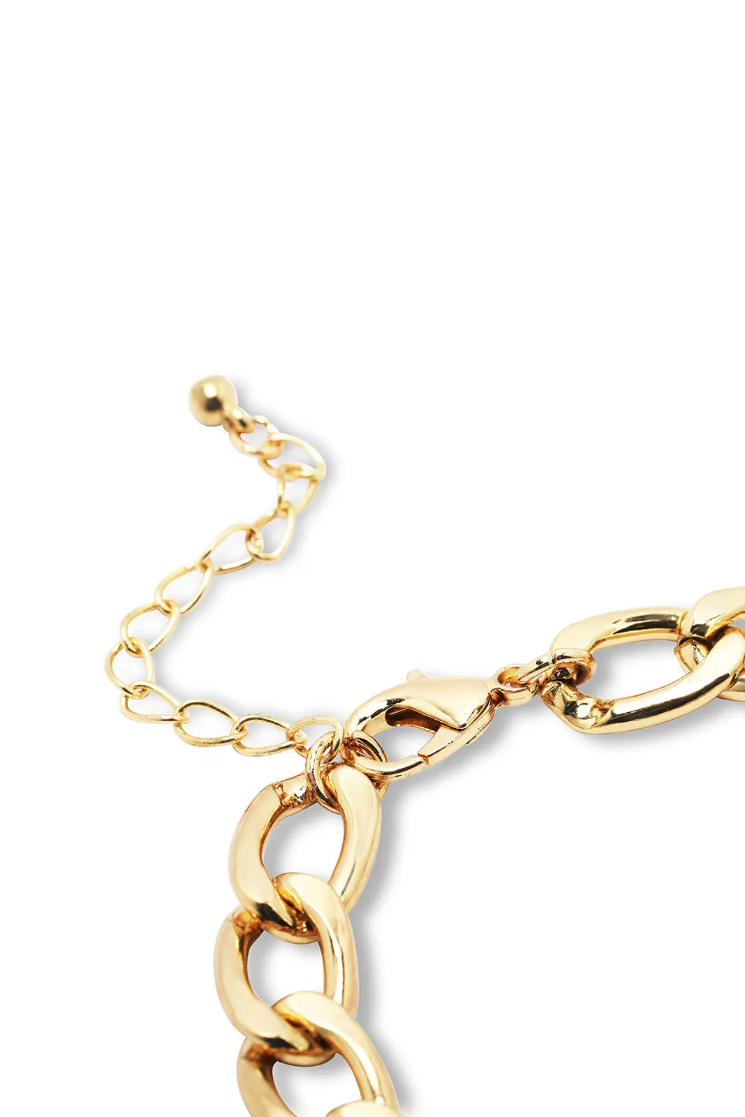 Women Rhinestone Golden Bracelet sold by Redtag product image thumbnail 3