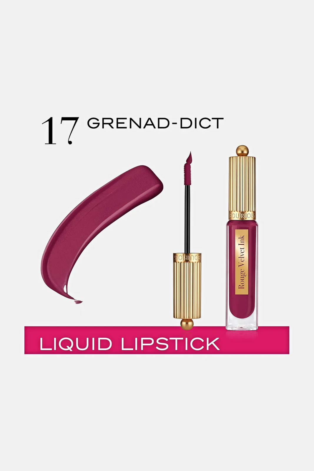Bourjois Rouge Velvet Ink Colour 17- Grenad Dict sold by Redtag product image thumbnail 2