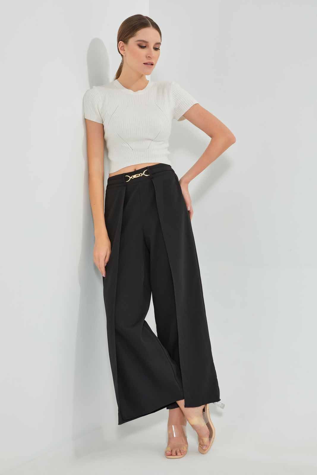 White Ribbed Top sold by Redtag