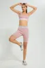 Pink Ribbed Short Leggings sold by Redtag