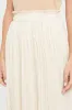 Women Beige Crinkled Pleated Skirt sold by Redtag
