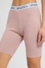 Pink Ribbed Short Leggings sold by Redtag