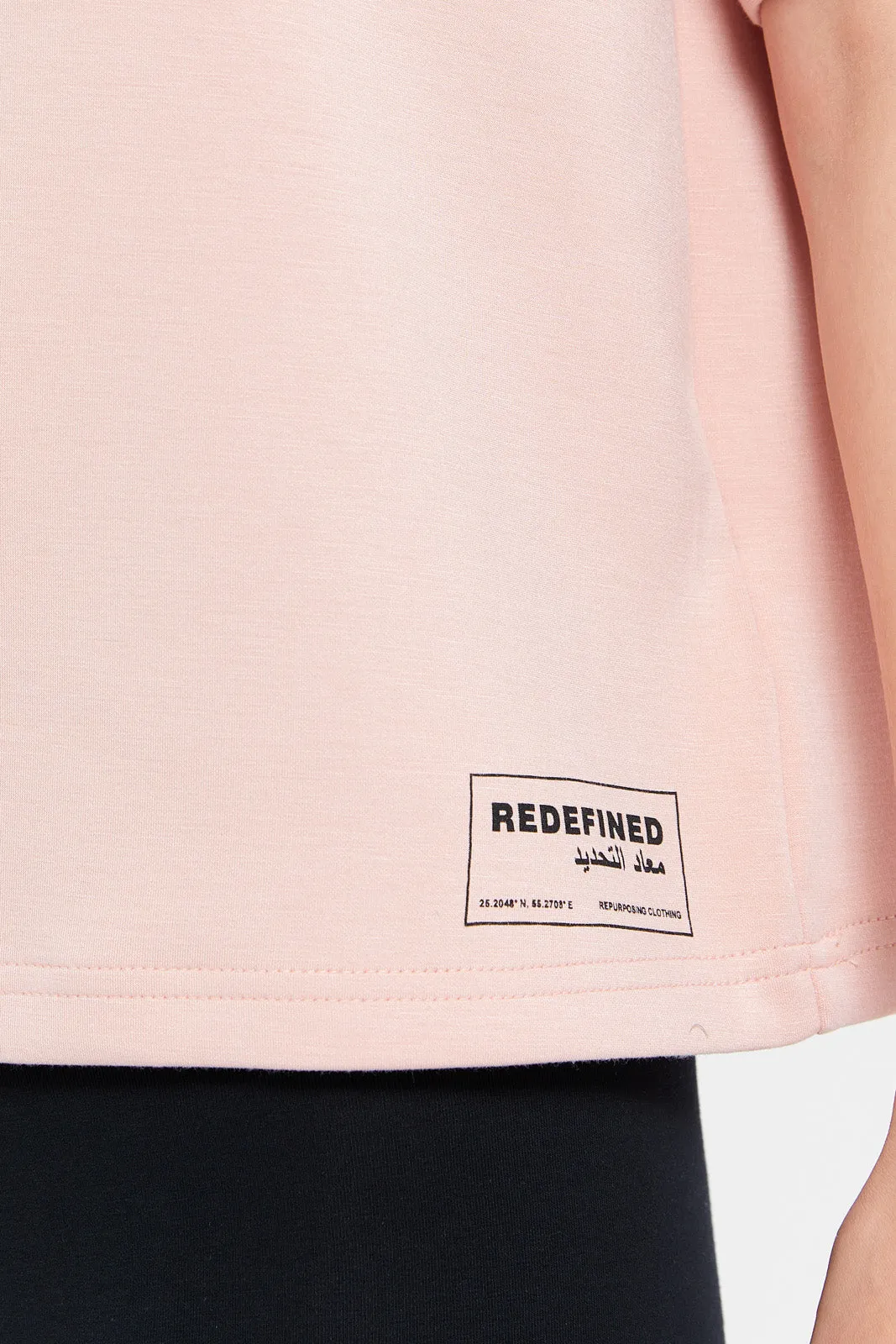 Woman Pink Active Redefined T-Shirt sold by Redtag product image thumbnail 5
