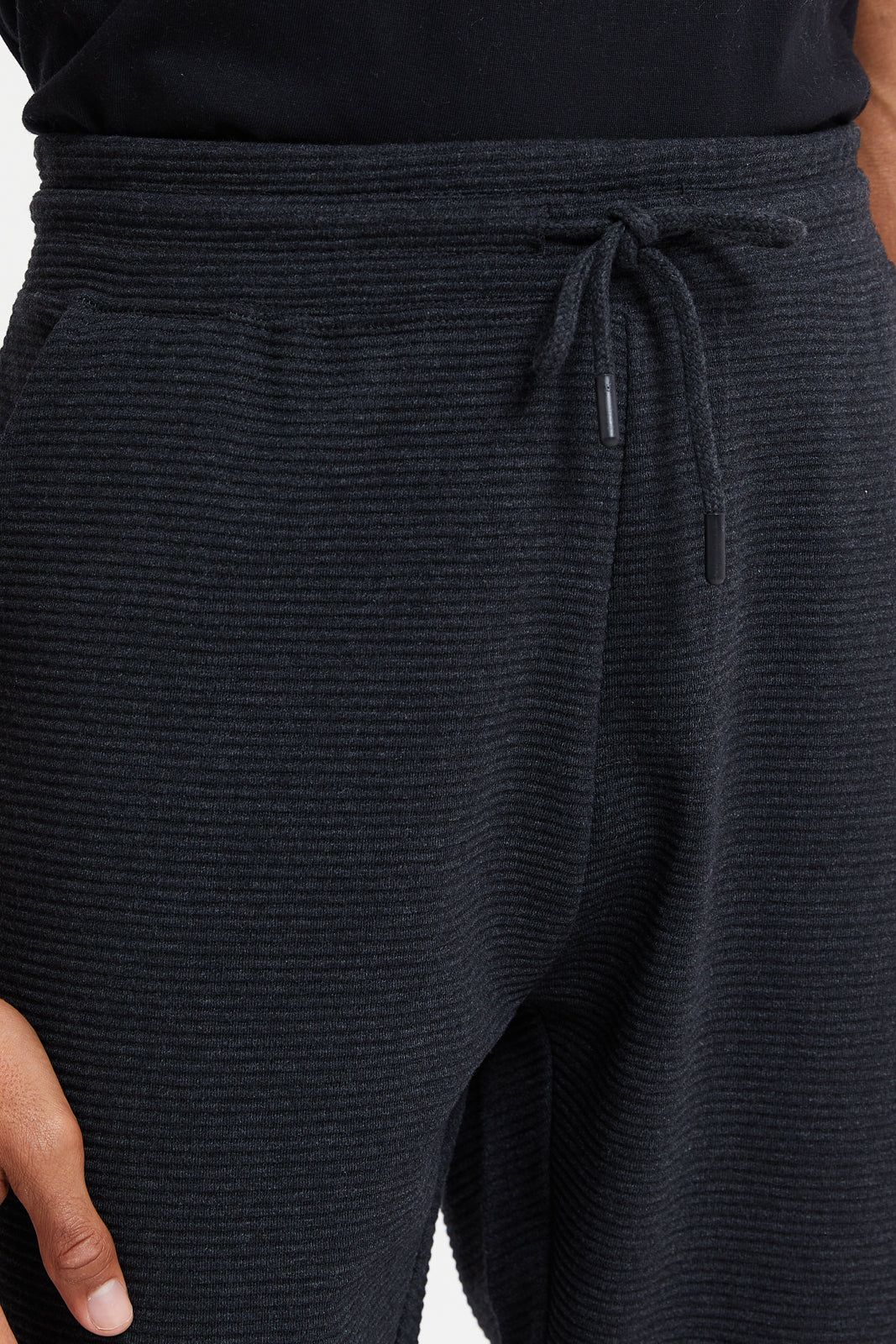 Men Charcoal Plain Joggers sold by Redtag product image thumbnail 4