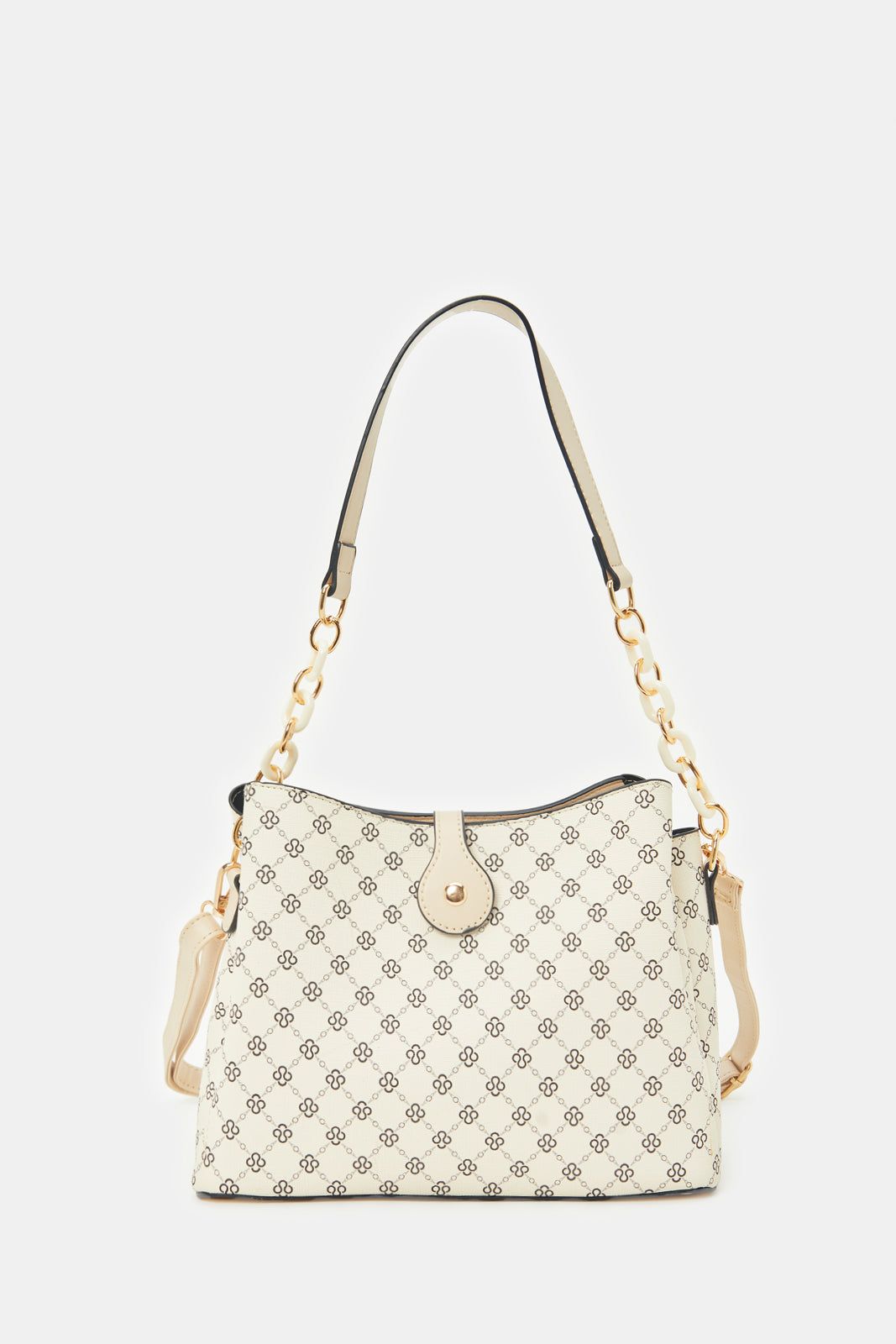 Women Beige Embellished Day Bag sold by Redtag