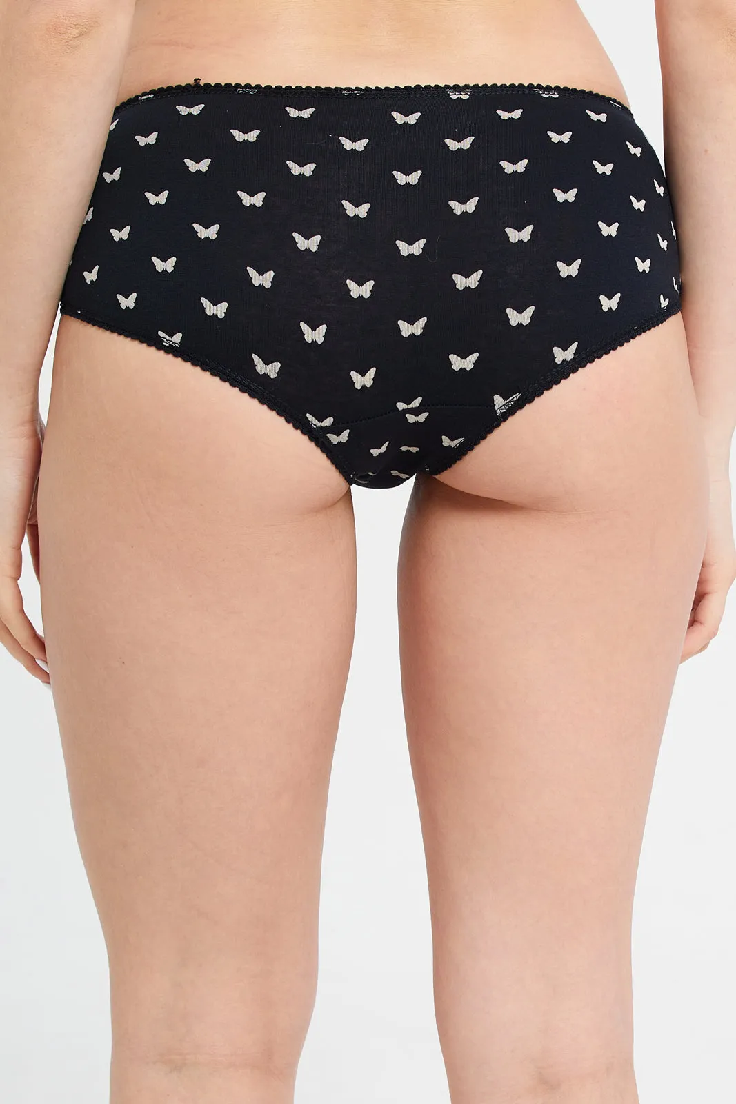 Women Assorted Boyleg Brief (Pack Of 5) sold by Redtag product image thumbnail 4