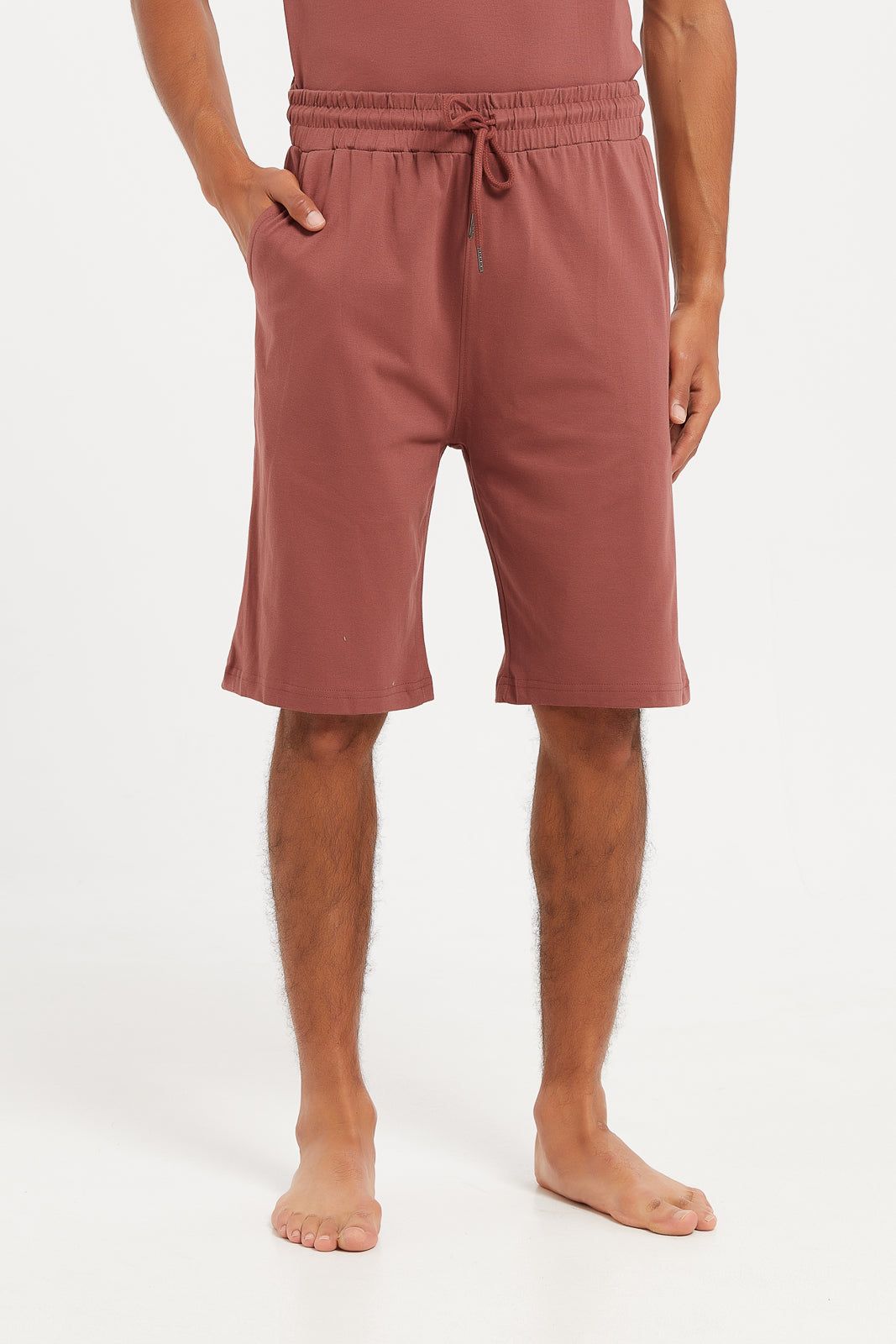 Men Burgundy Pyjama Set (2 Piece) sold by Redtag product image thumbnail 3