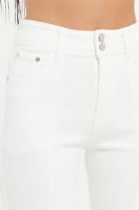 Women White High Waist Fit Flare Jeans sold by Redtag