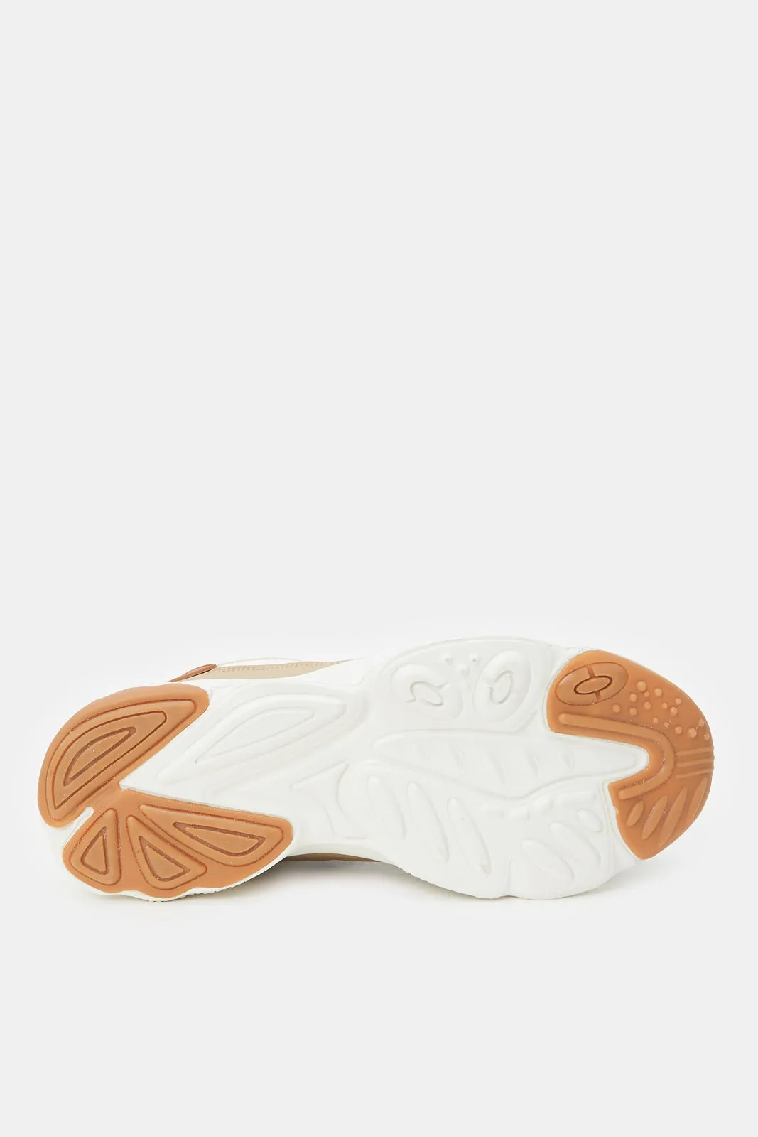 Men White Colour Block Trainer sold by Redtag product image thumbnail 5