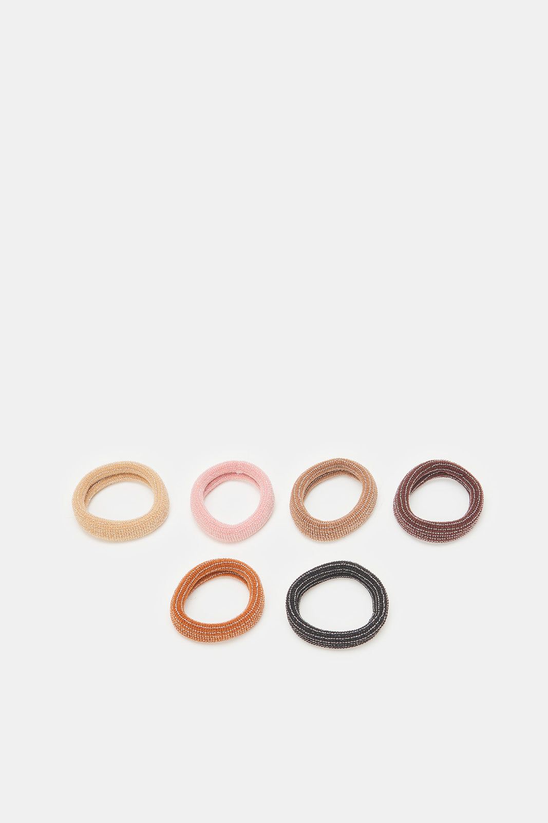 Women Assorted Hair Tie Set (Pack of 6) sold by Redtag