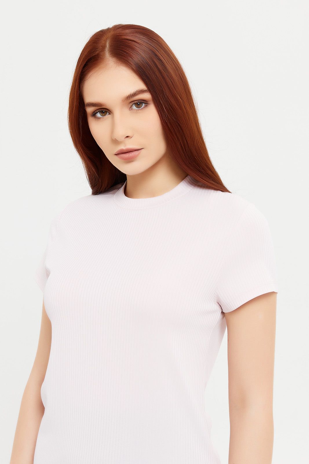 Women Pink Plain Active T-Shirt sold by Redtag product image thumbnail 4