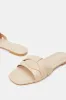 Women Pink Textured Mule sold by Redtag