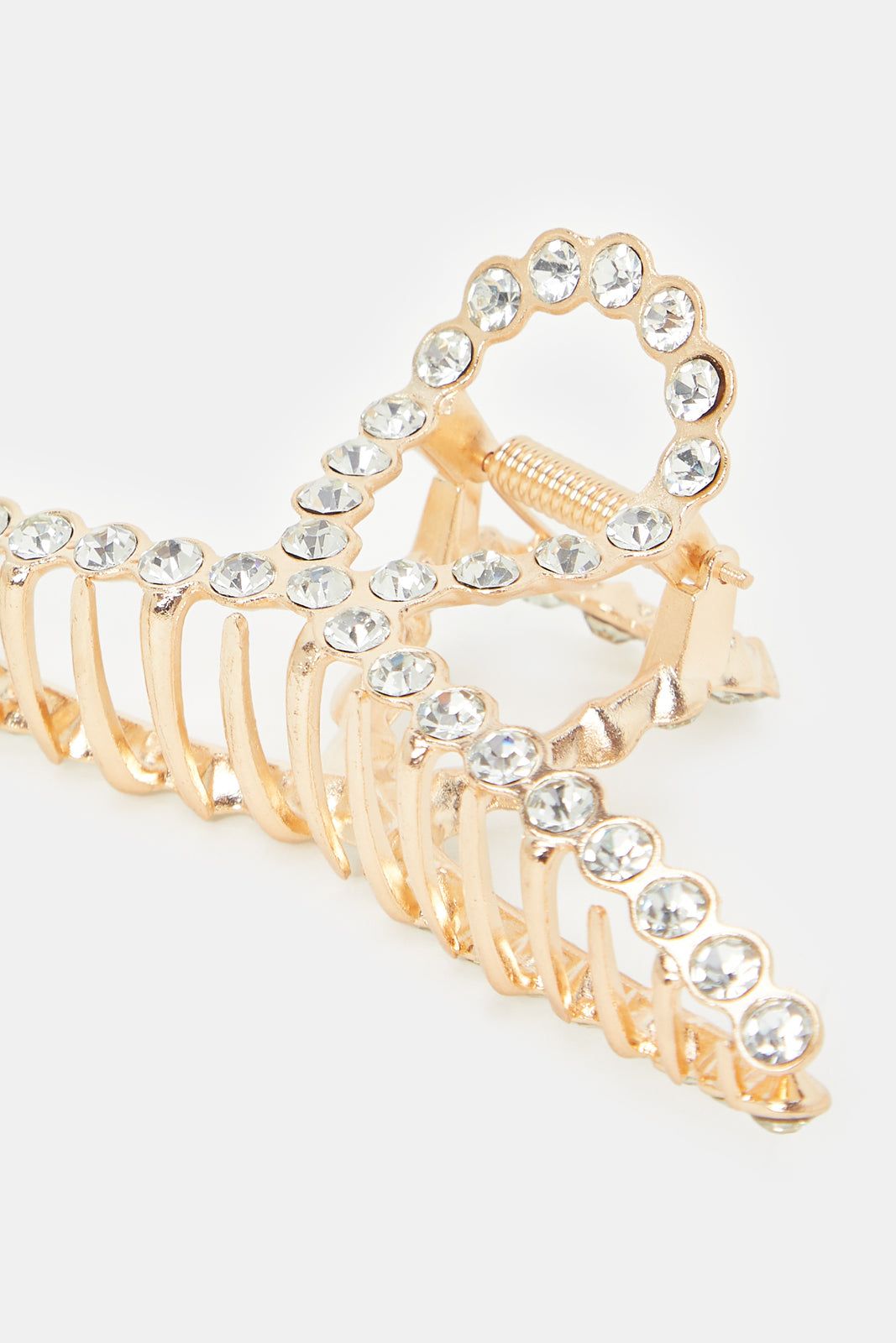 Women Gold Embellished Hair Claw sold by Redtag product image thumbnail 3