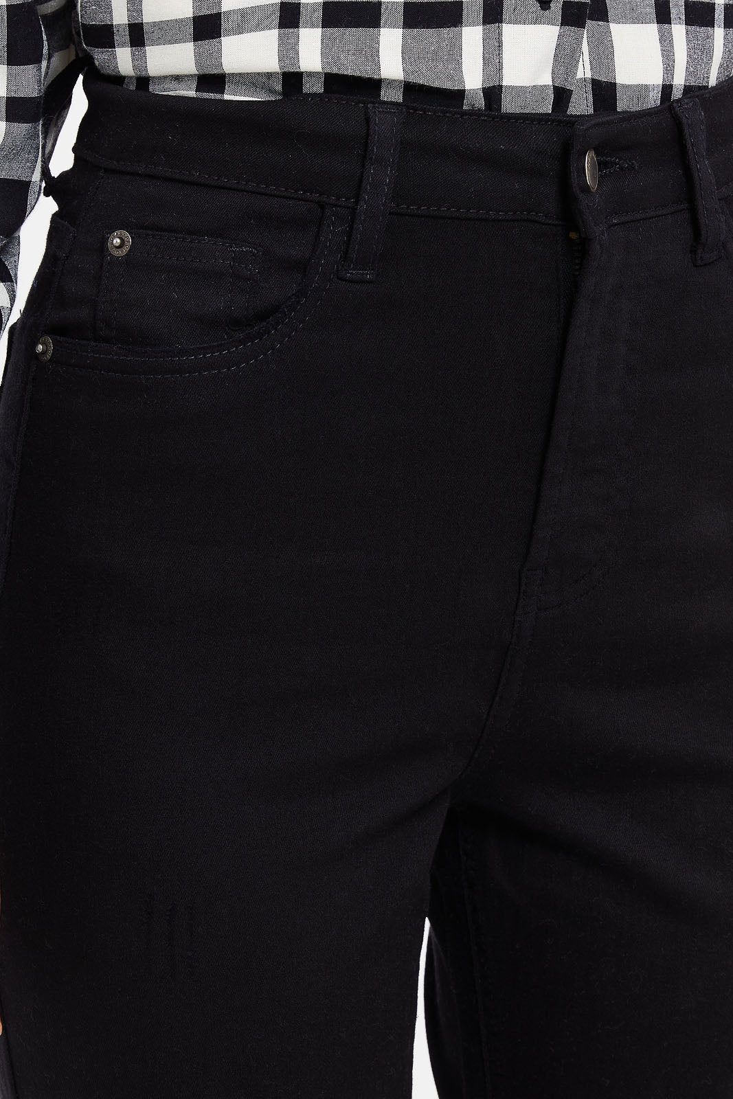 Women Black High Waist Mom Jeans sold by Redtag product image thumbnail 4