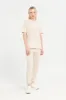 Woman Beige Printed Active T-Shirt sold by Redtag