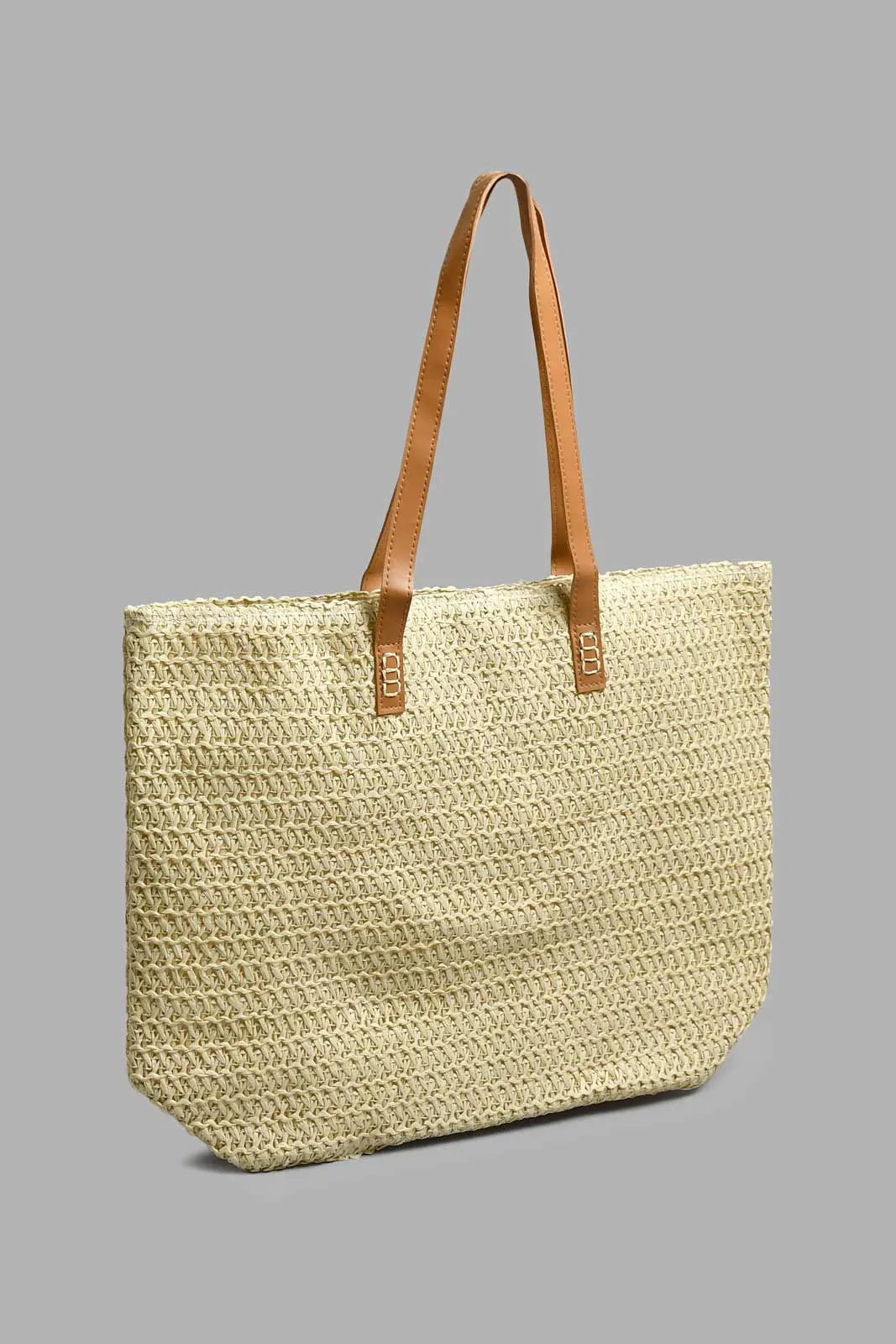 Beige Embellished Beach Bag sold by Redtag product image thumbnail 4