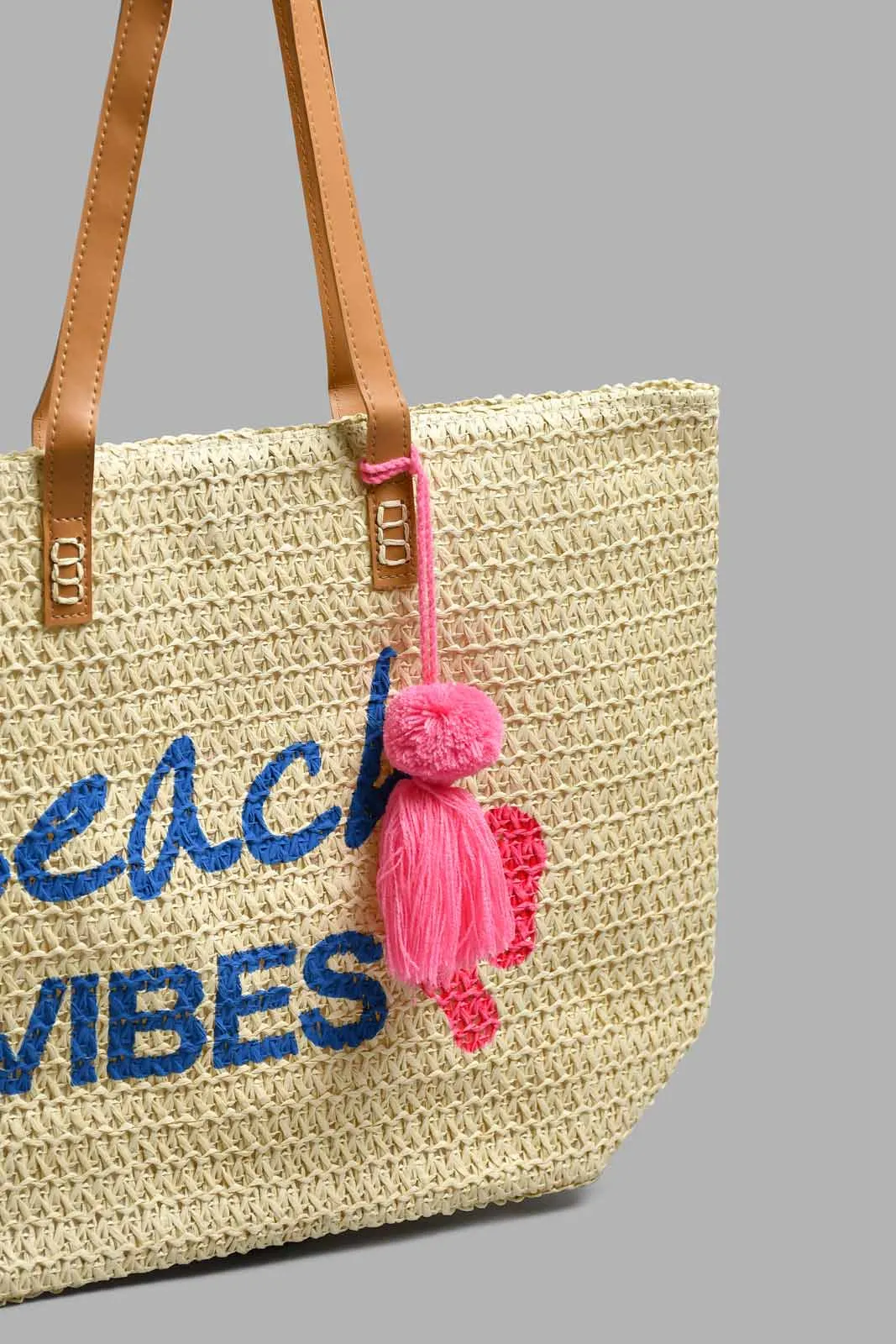 Beige Embellished Beach Bag sold by Redtag product image thumbnail 2