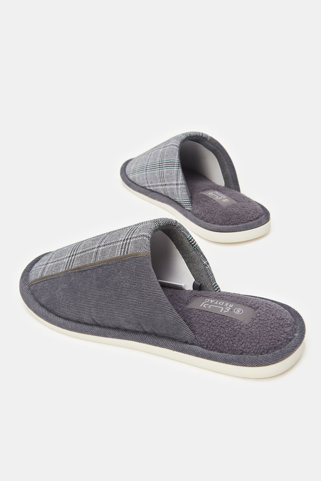 Men Grey Mule Slipper sold by Redtag product image thumbnail 4