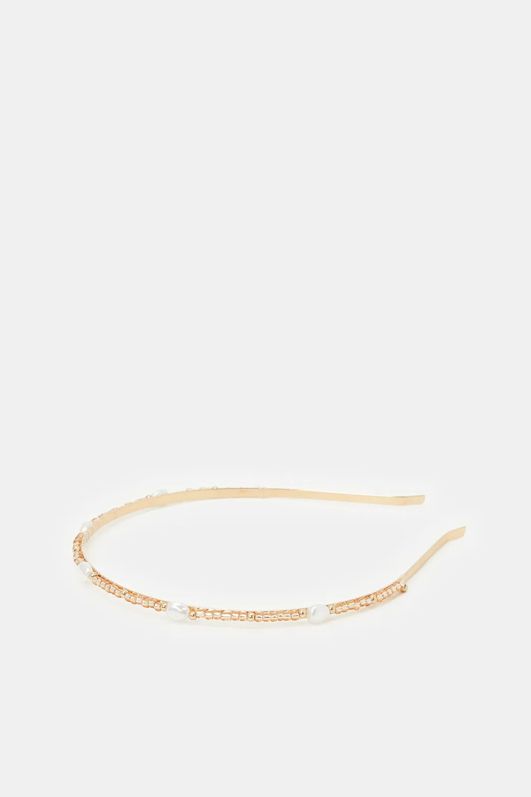 Women Gold Embellished Headbands Set (2 Piece) sold by Redtag product image thumbnail 4