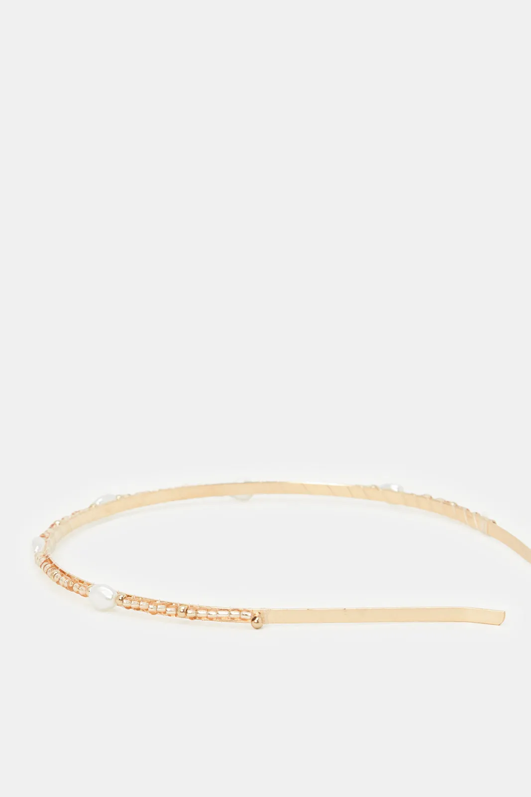 Women Gold Embellished Headbands Set (2 Piece) sold by Redtag product image thumbnail 5