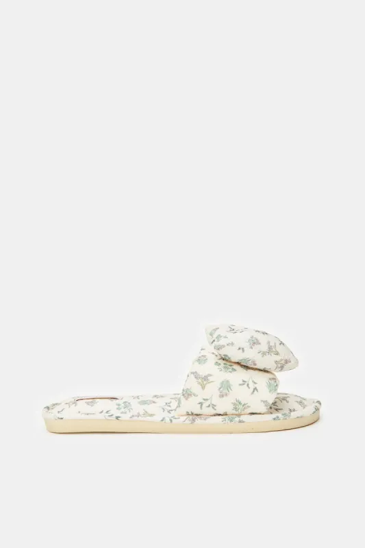 Women Assorted Floral Slipper sold by Redtag