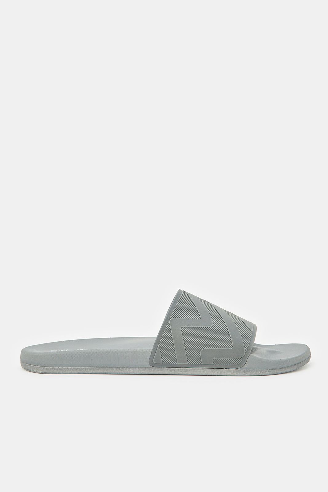 Men Grey Extra Comfort Slide sold by Redtag