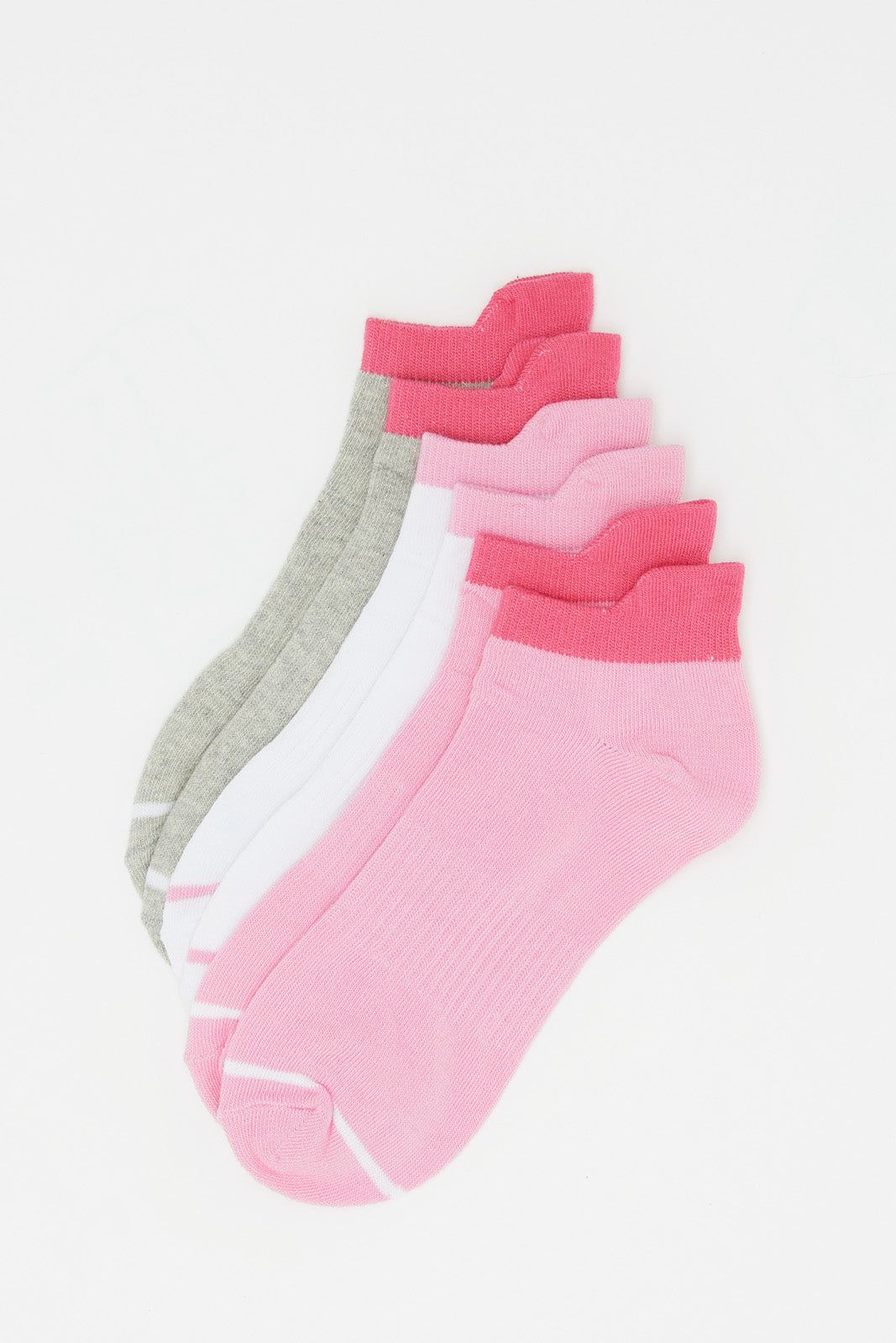 Women Plain Ankle Socks Set (3 Pairs) sold by Redtag